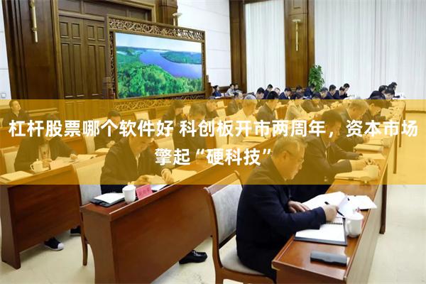 杠杆股票哪个软件好 科创板开市两周年，资本市场擎起“硬科技”